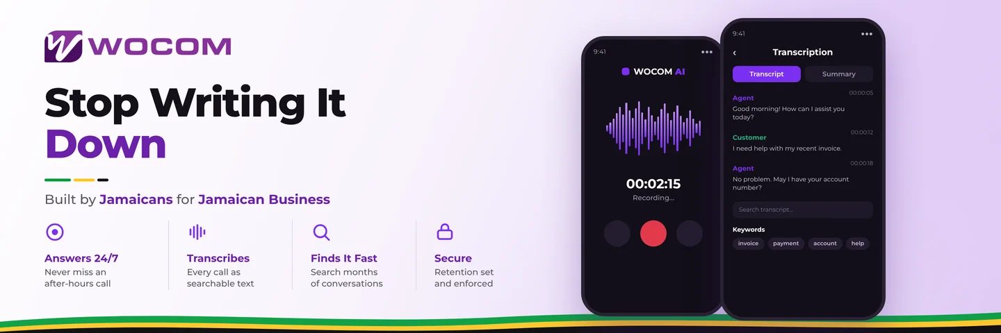 Stop Writing It Down: How AI Call Transcription Is Saving Jamaican Businesses Hours Every Week