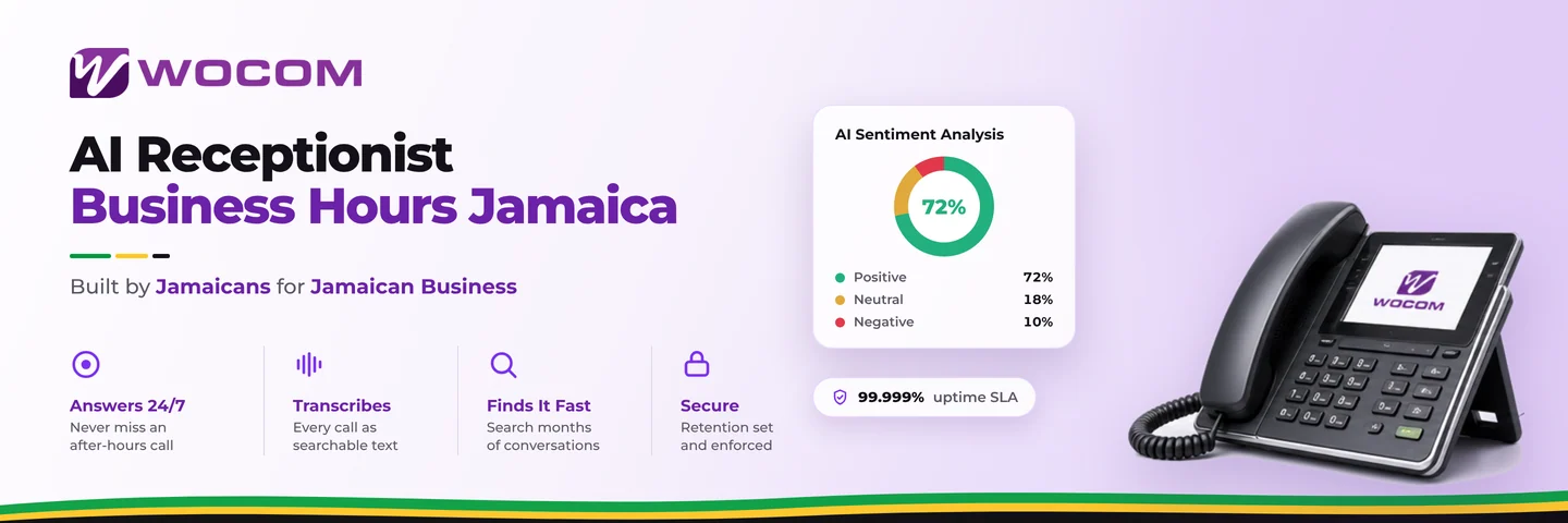 AI Receptionist Business Hours Jamaica: Configure When Alex Handles Your Calls