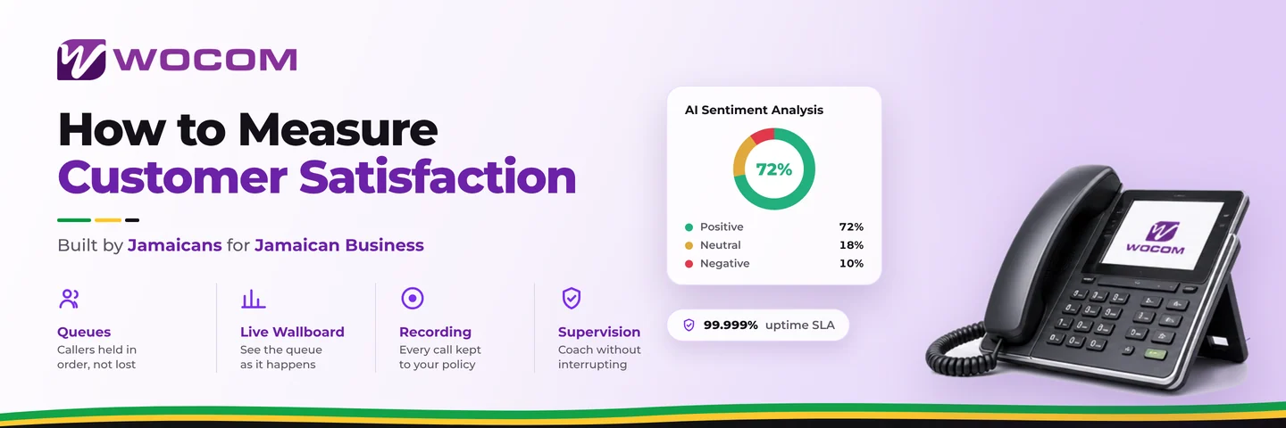 CSAT Jamaica: How to Measure Customer Satisfaction in Your Contact Centre