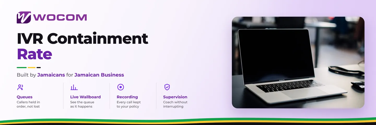 IVR Containment Rate: The Contact Centre Metric Every Jamaican Business Should Track