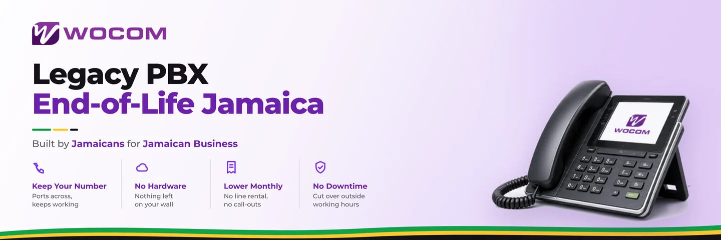 Legacy PBX End-of-Life Jamaica: When It Costs More to Keep Than to Replace