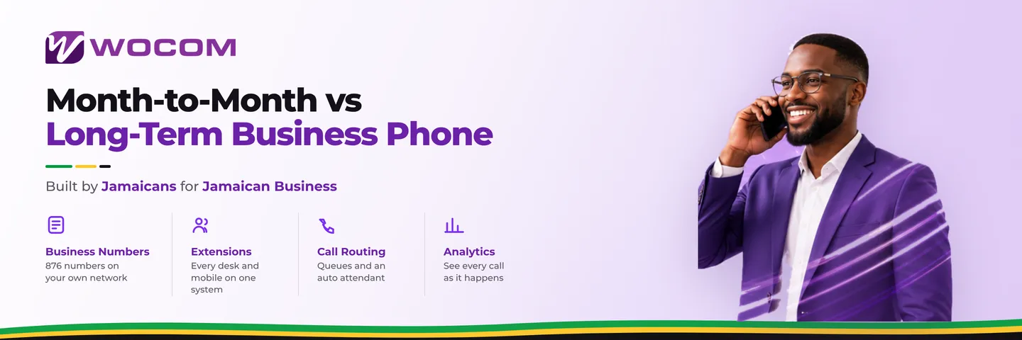 Month-to-Month vs Long-Term Business Phone Contract Jamaica: The Real Cost of Flexibility