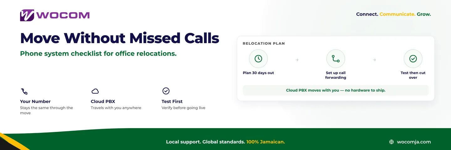 Office Relocation Phone System Jamaica: Checklist for Moving Without Disrupting Calls