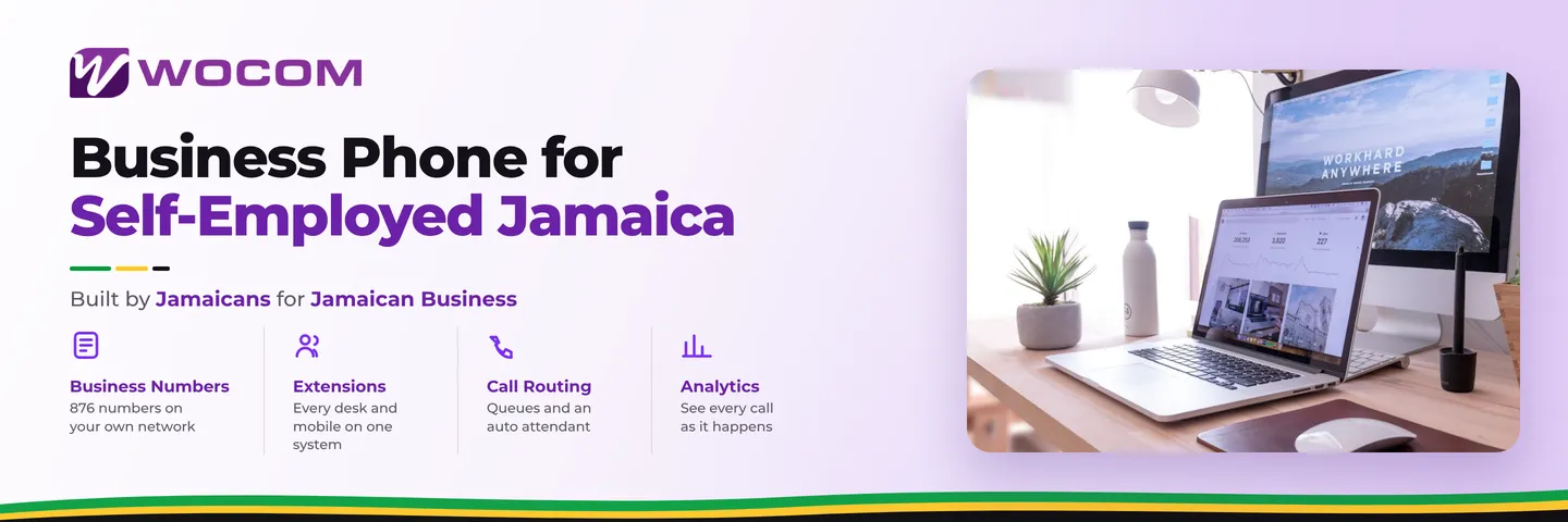 Business Phone for Self-Employed Jamaica: Your Options in 2026