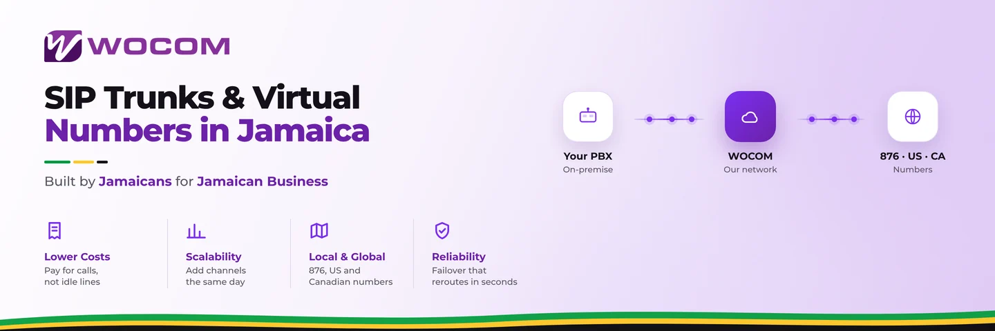 SIP Trunks &amp; Virtual Numbers in Jamaica: Choose a Provider That Owns Its Infrastructure