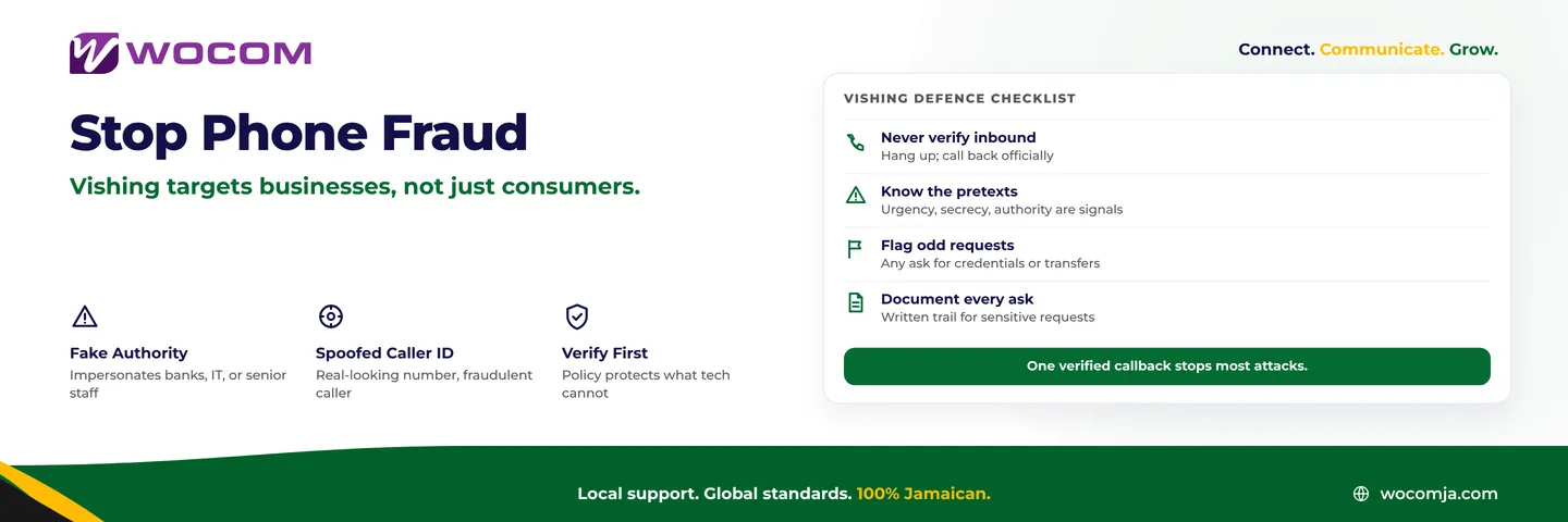 Vishing Attacks on Jamaica Businesses: How Phone Fraud Works and How to Stop It