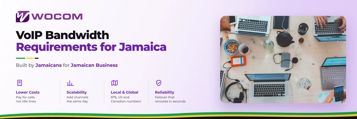 VoIP Bandwidth Requirements for Jamaica Businesses: How Much Internet Speed Do You Need?