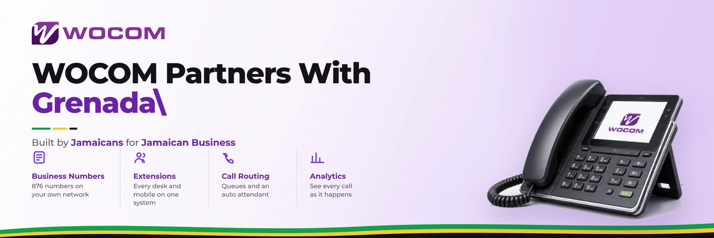 WOCOM Partners With Grenada's First 4G Network Provider to Deliver Advanced Cloud Communications