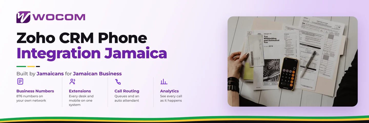 Zoho CRM Phone Integration Jamaica: Click-to-Call, Screen Pops and Calls That Log Themselves