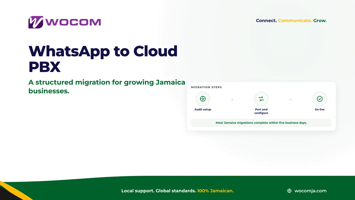 Outgrowing WhatsApp Business in Jamaica: A Migration Guide to Cloud PBX