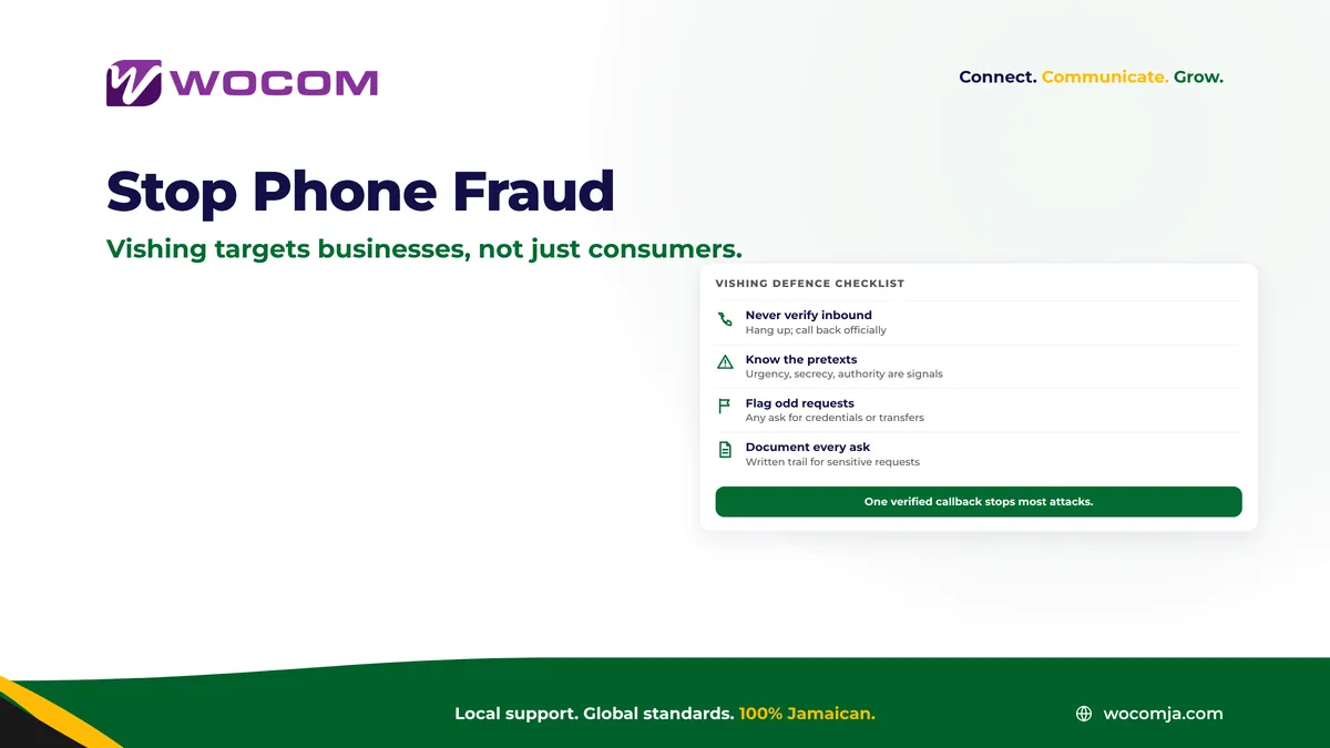 Vishing Attacks on Jamaica Businesses: How Phone Fraud Works and How to Stop It