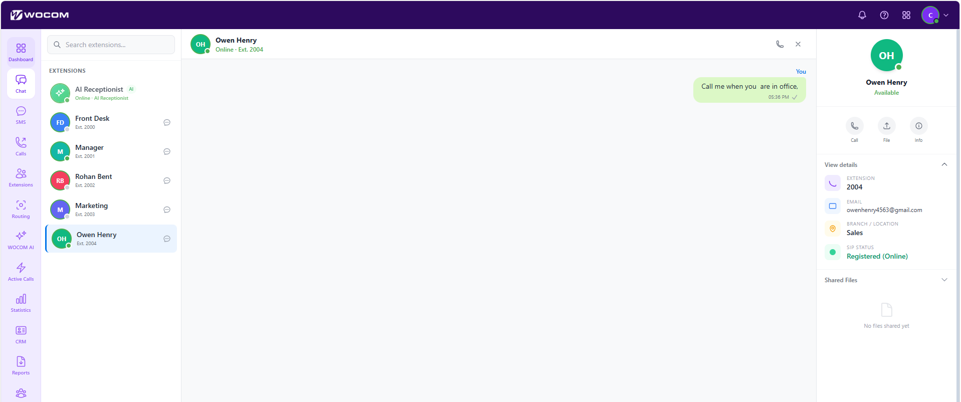 Chat Module